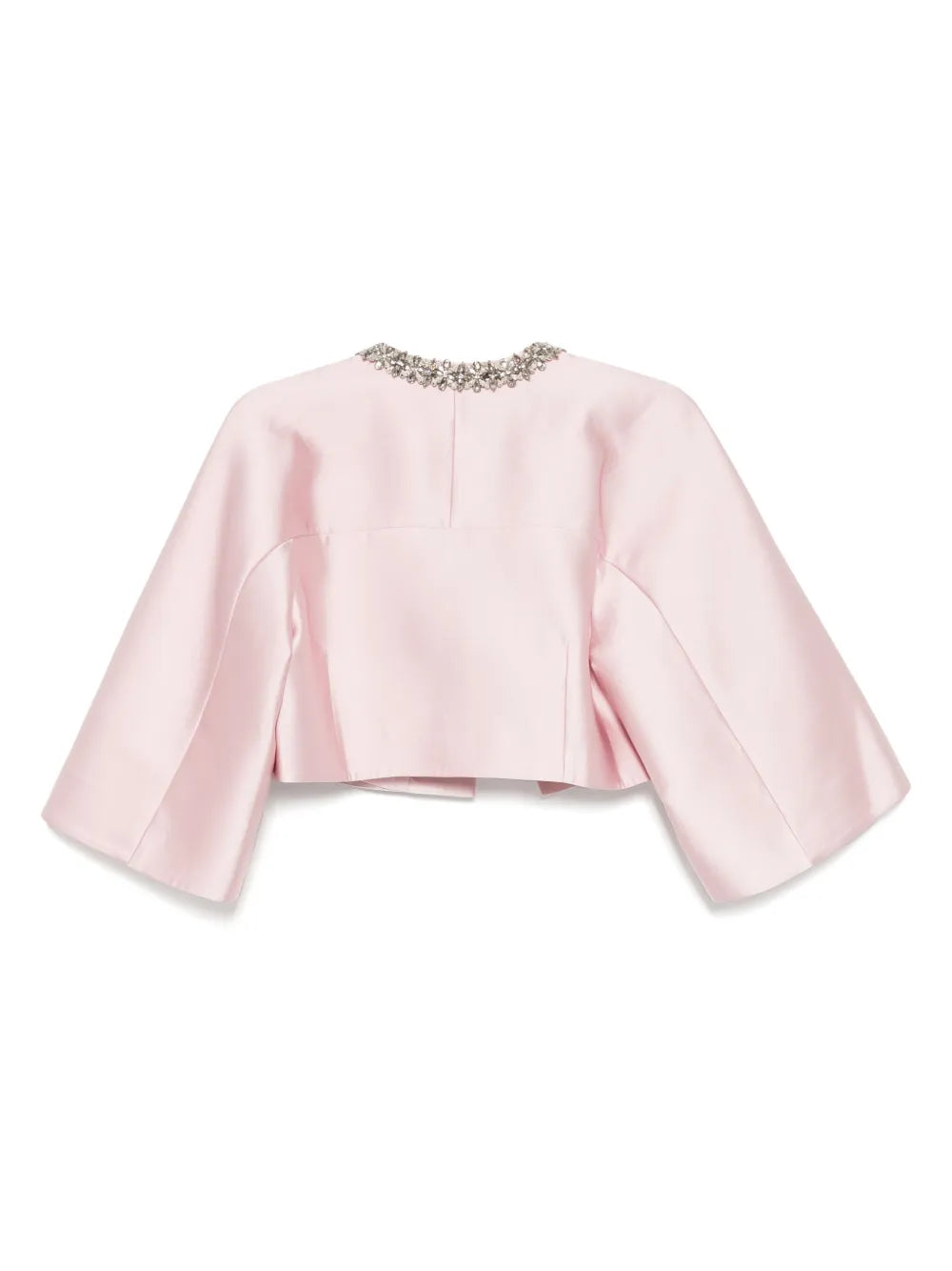 Embellished-Collar Jacket