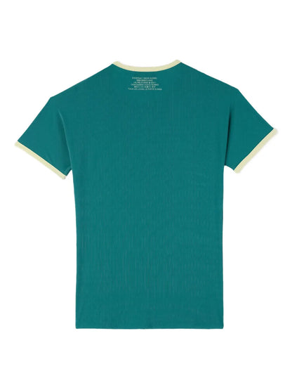 Contrasting-Trim T-Shirt