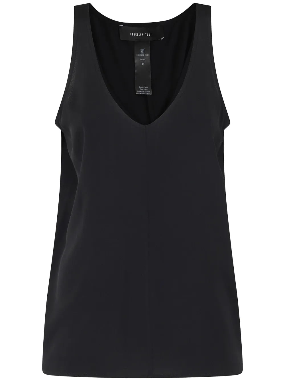 Silk-Blend Top