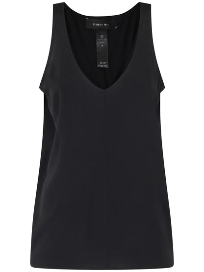Silk-Blend Top