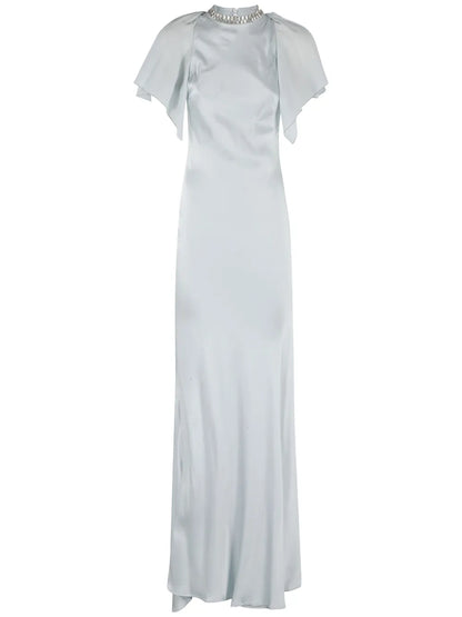 Satin Maxi Dress
