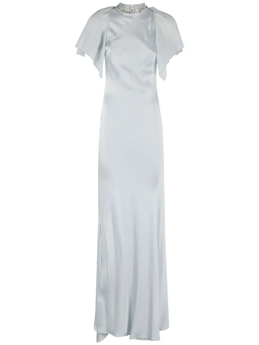 Satin Maxi Dress