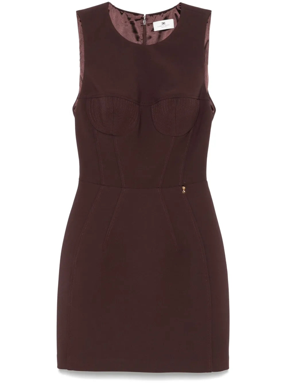 Crepe Mini Dress