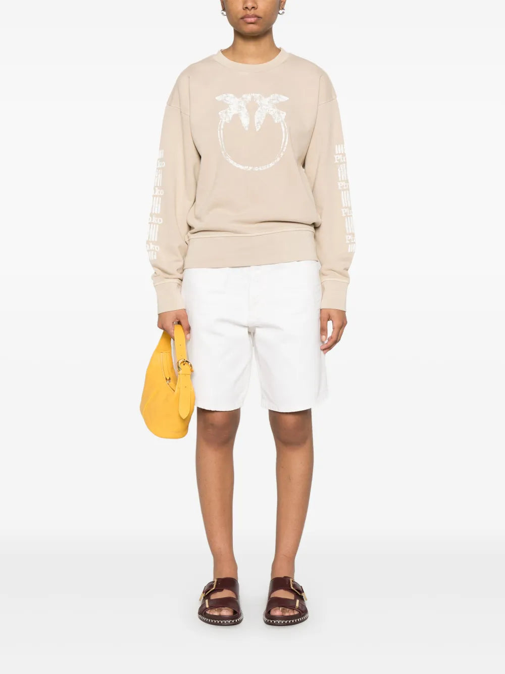 Love Birds-Print Sweatshirt