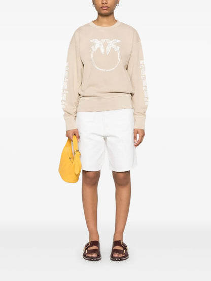 Love Birds-Print Sweatshirt