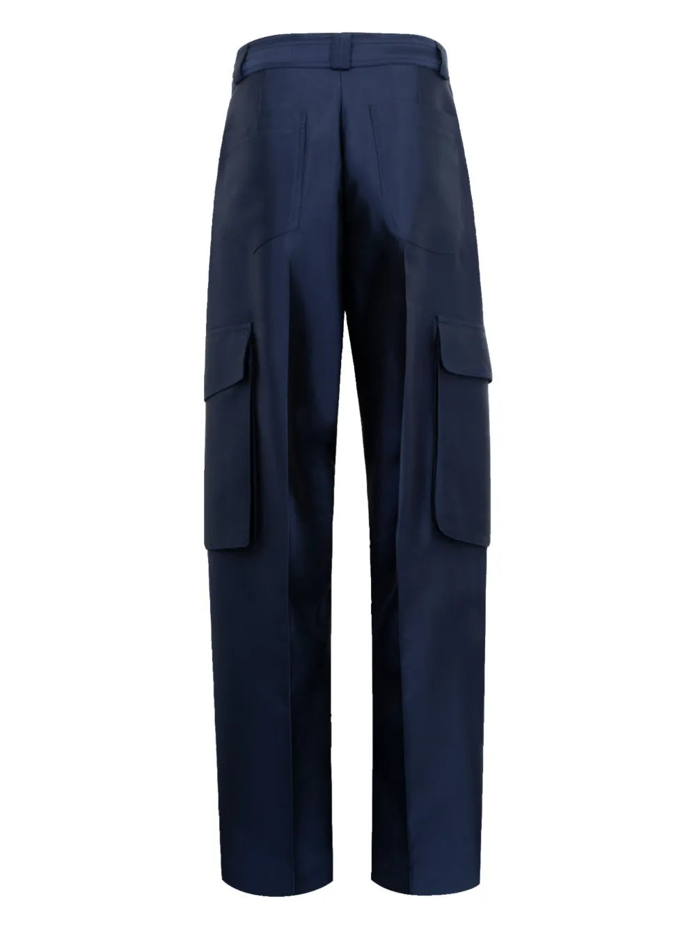 Straight-Leg Cargo Trousers