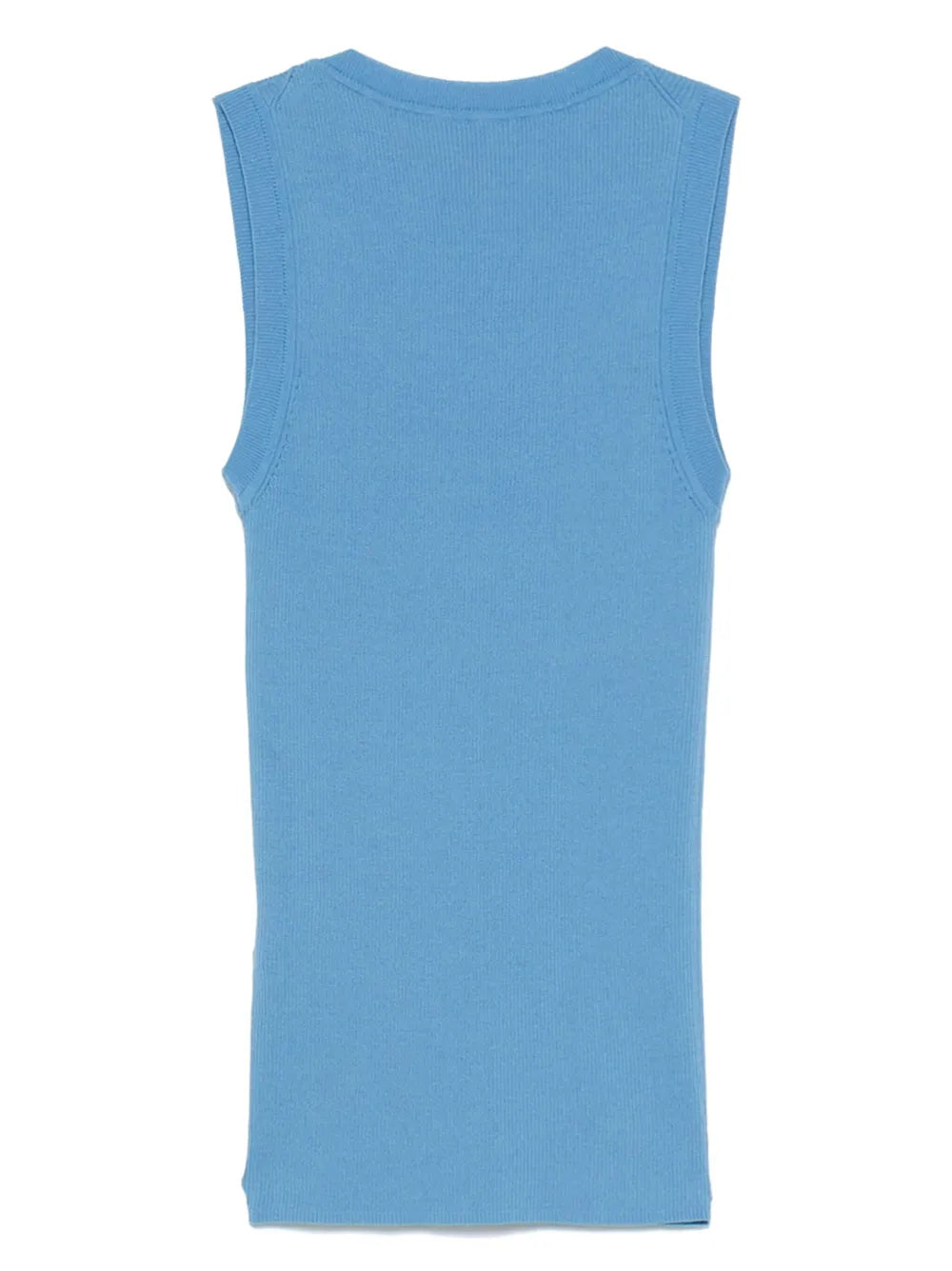 Fine-Ribbed Tank Top