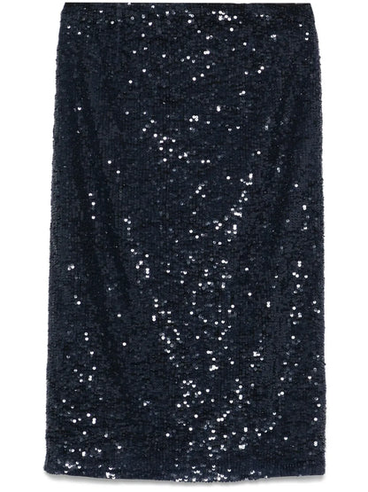 Sequined Mini Skirt
