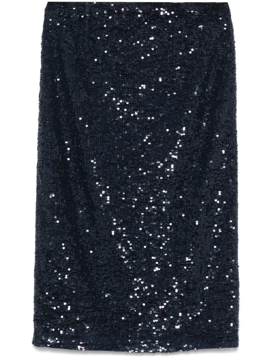 Sequined Mini Skirt