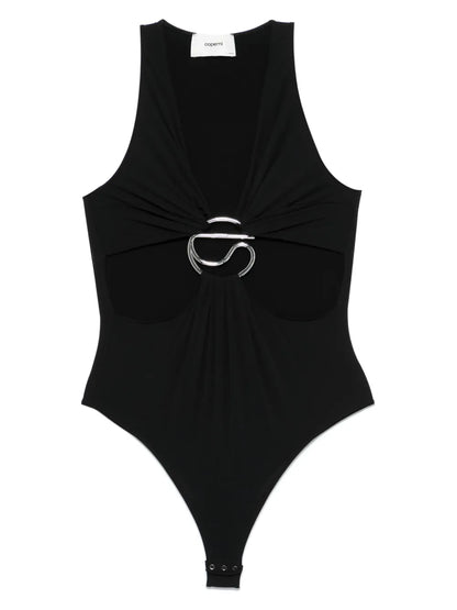 Cut-Out C-Logo Bodysuit
