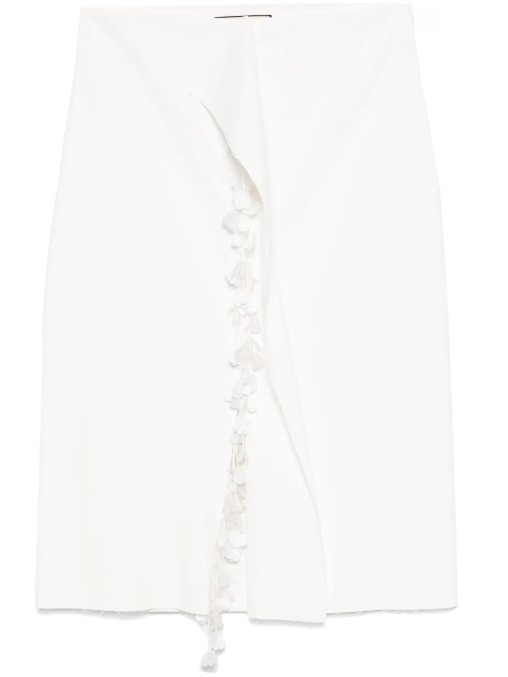 Paillette-Embellished Midi Skirt