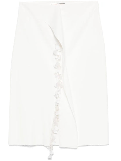 Paillette-Embellished Midi Skirt
