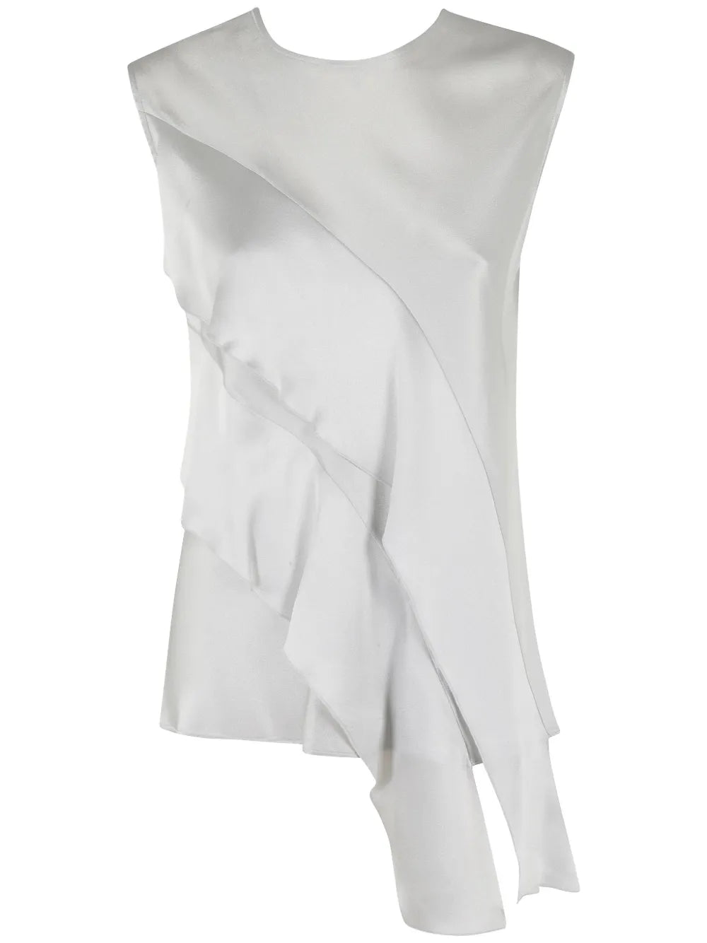 Draped-Detail Blouse