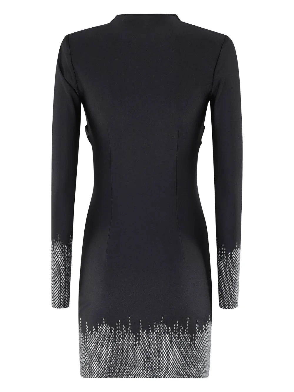 Crystal-Embellished Mini Dress