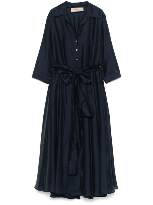 Flared Midi Dress