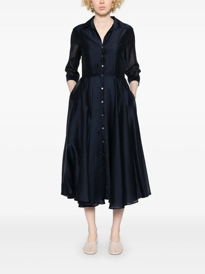 Flared Midi Dress