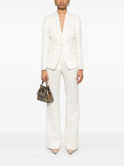 Pinstriped Trousers