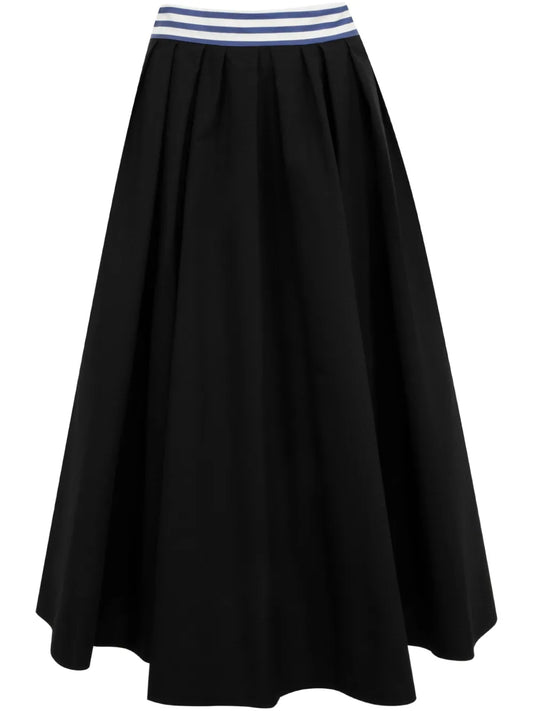 Pull Pleated Skirt