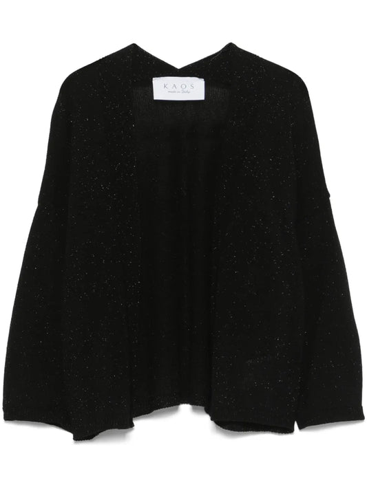 Lurex-Detailed Cardigan