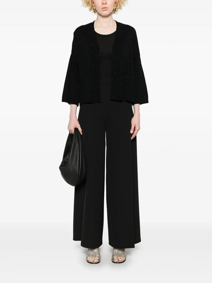 Lurex-Detailed Cardigan