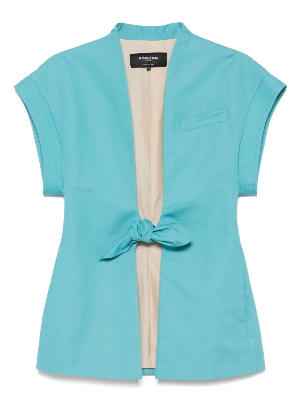 Slub-Textured Vest