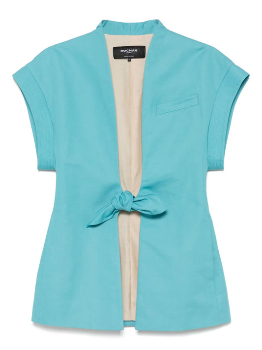 Slub-Textured Vest