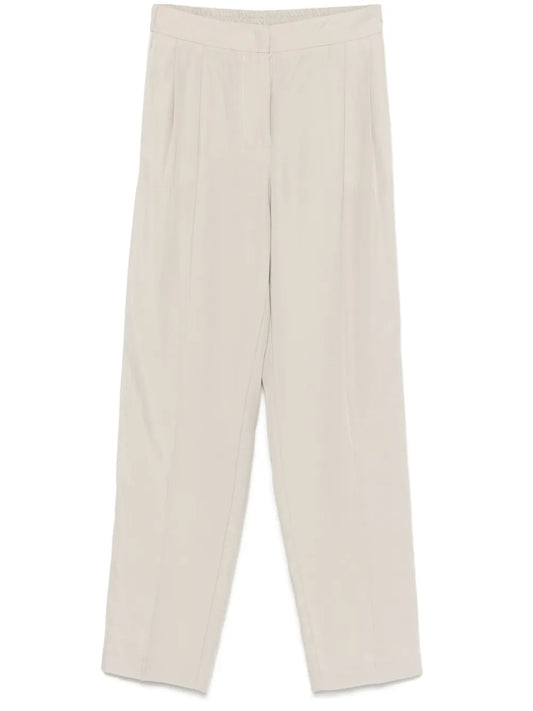 Tapered-Leg Trousers
