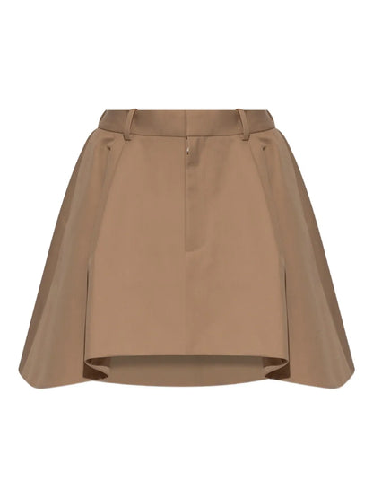 Logo-Patch Mini Skirt