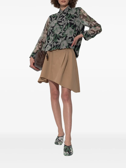 Logo-Patch Mini Skirt