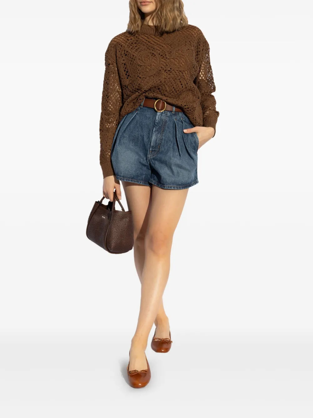 Open-Knit Jumper