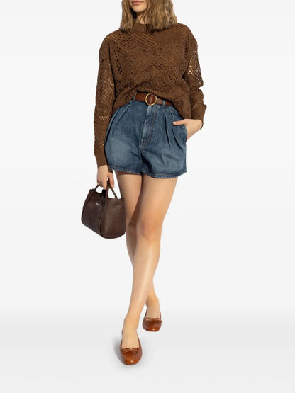 Open-Knit Jumper