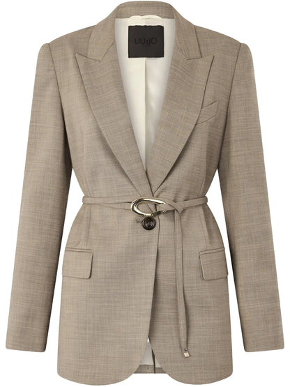 Belted Blazer
