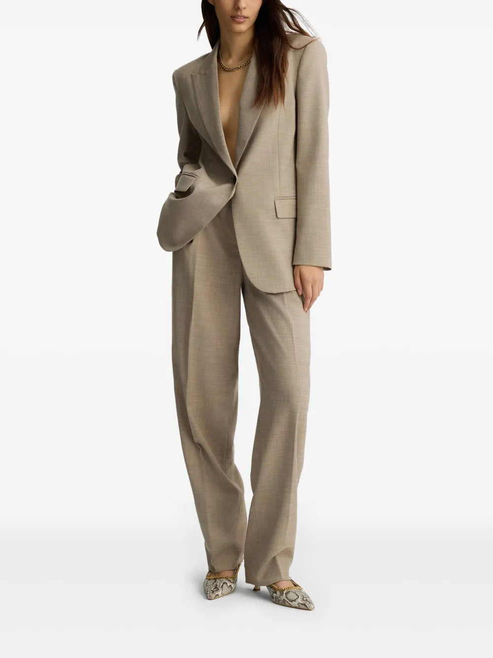 Belted Blazer