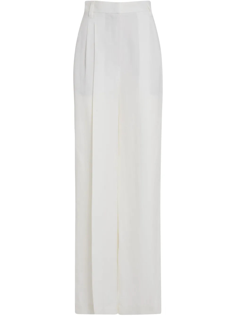 Pintuck Detailing Tailored Trousers