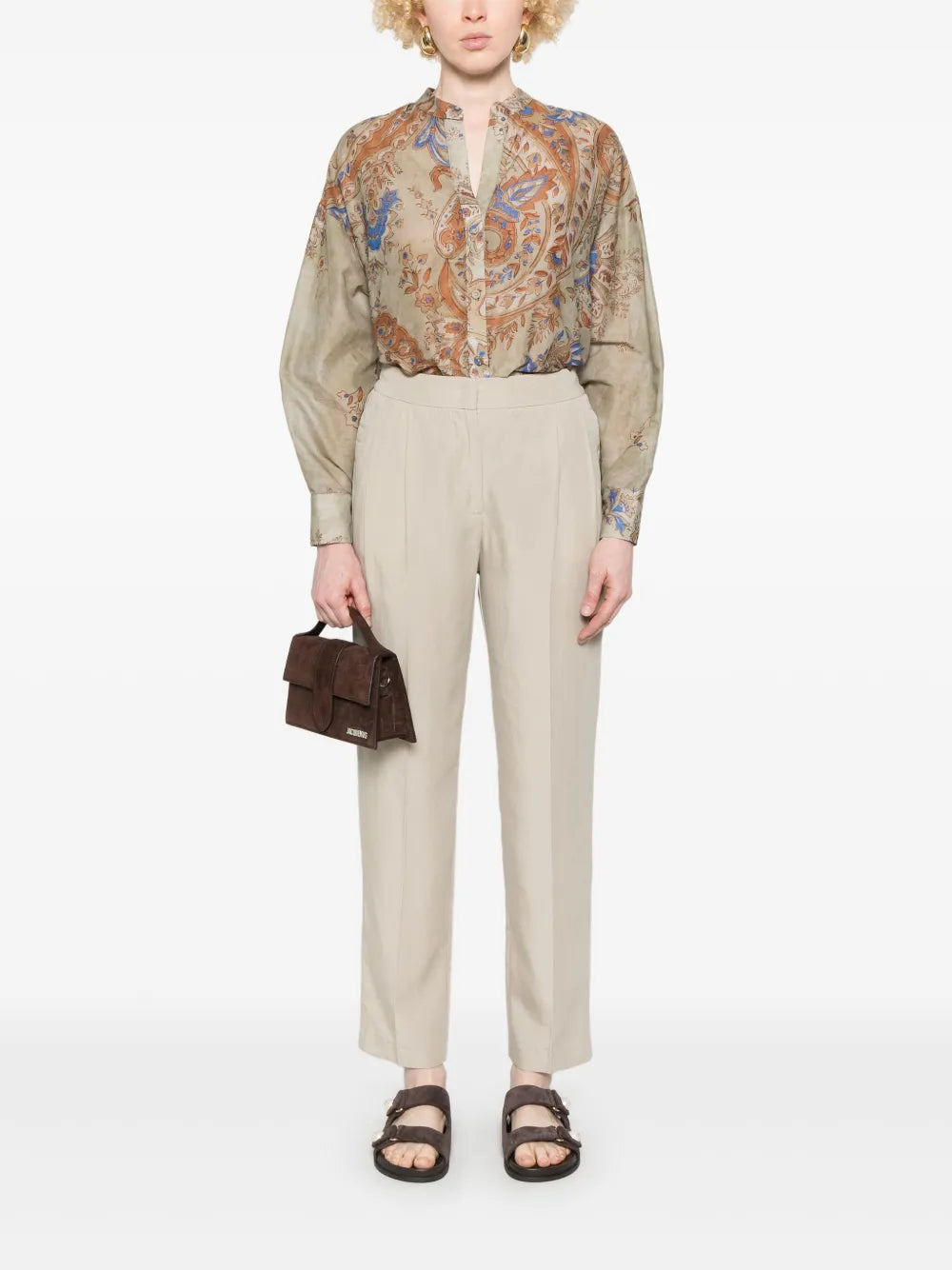 Paisley-Print Shirt