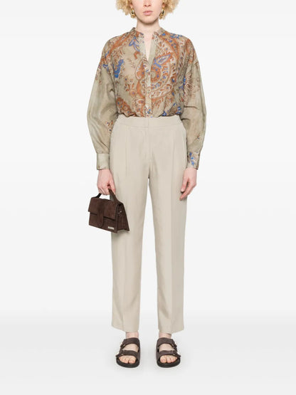 Paisley-Print Shirt