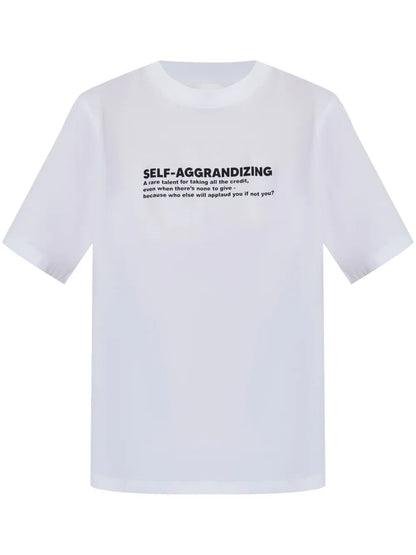 Slogan-Print T-Shirt
