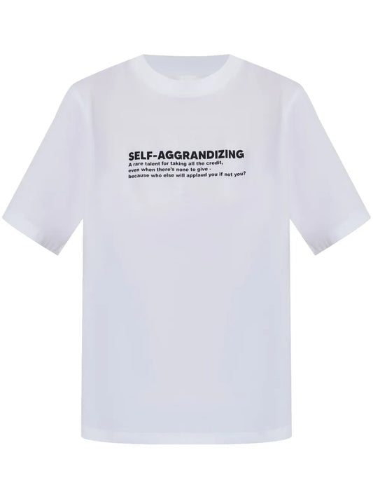 Slogan-Print T-Shirt