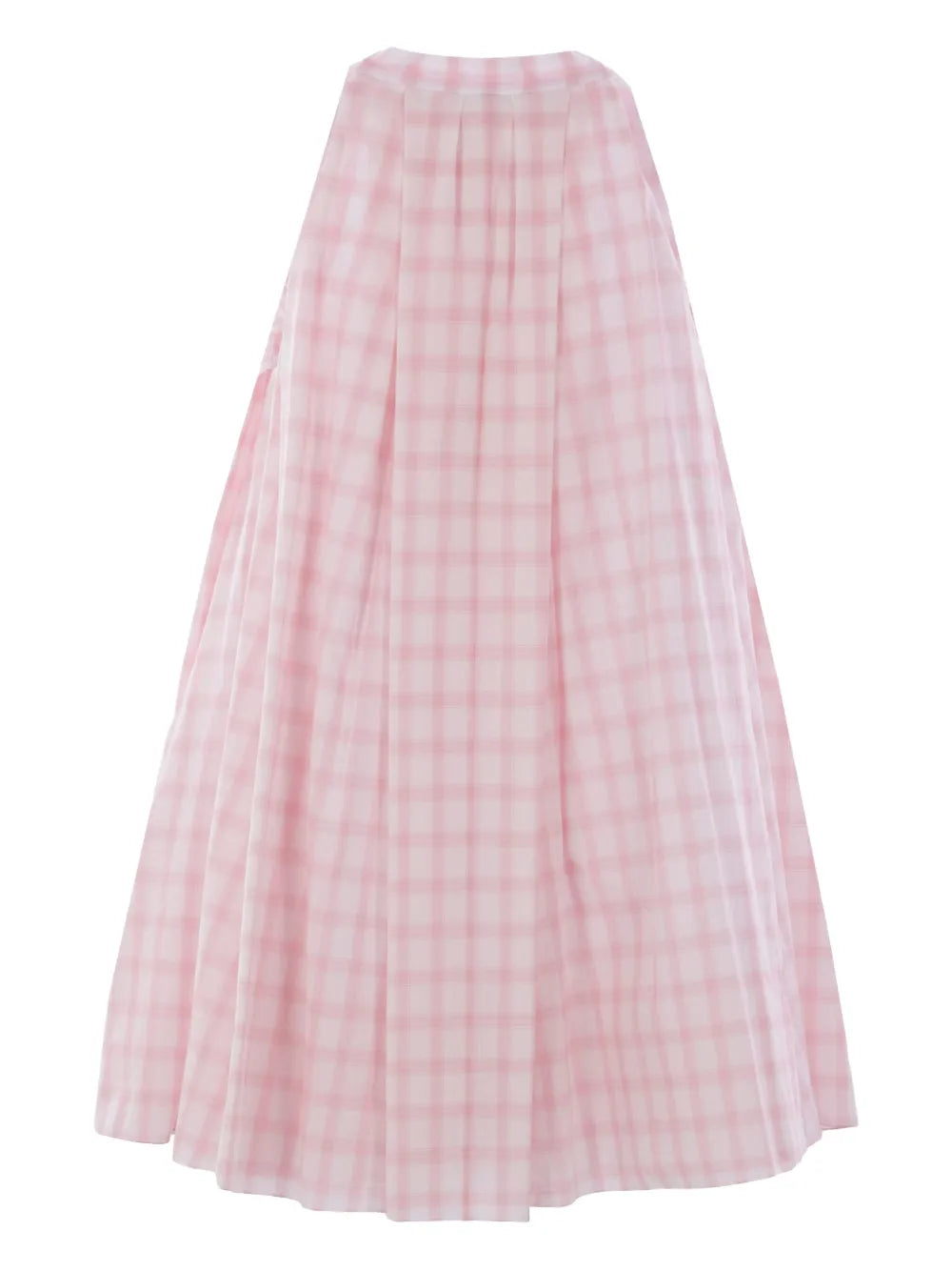 Checked Midi Dress