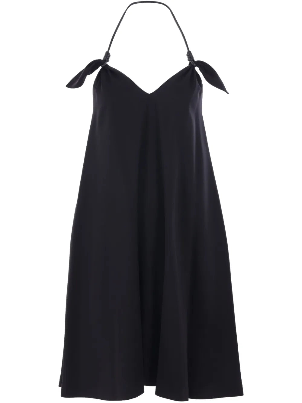 Knot-Detailing Midi Dress