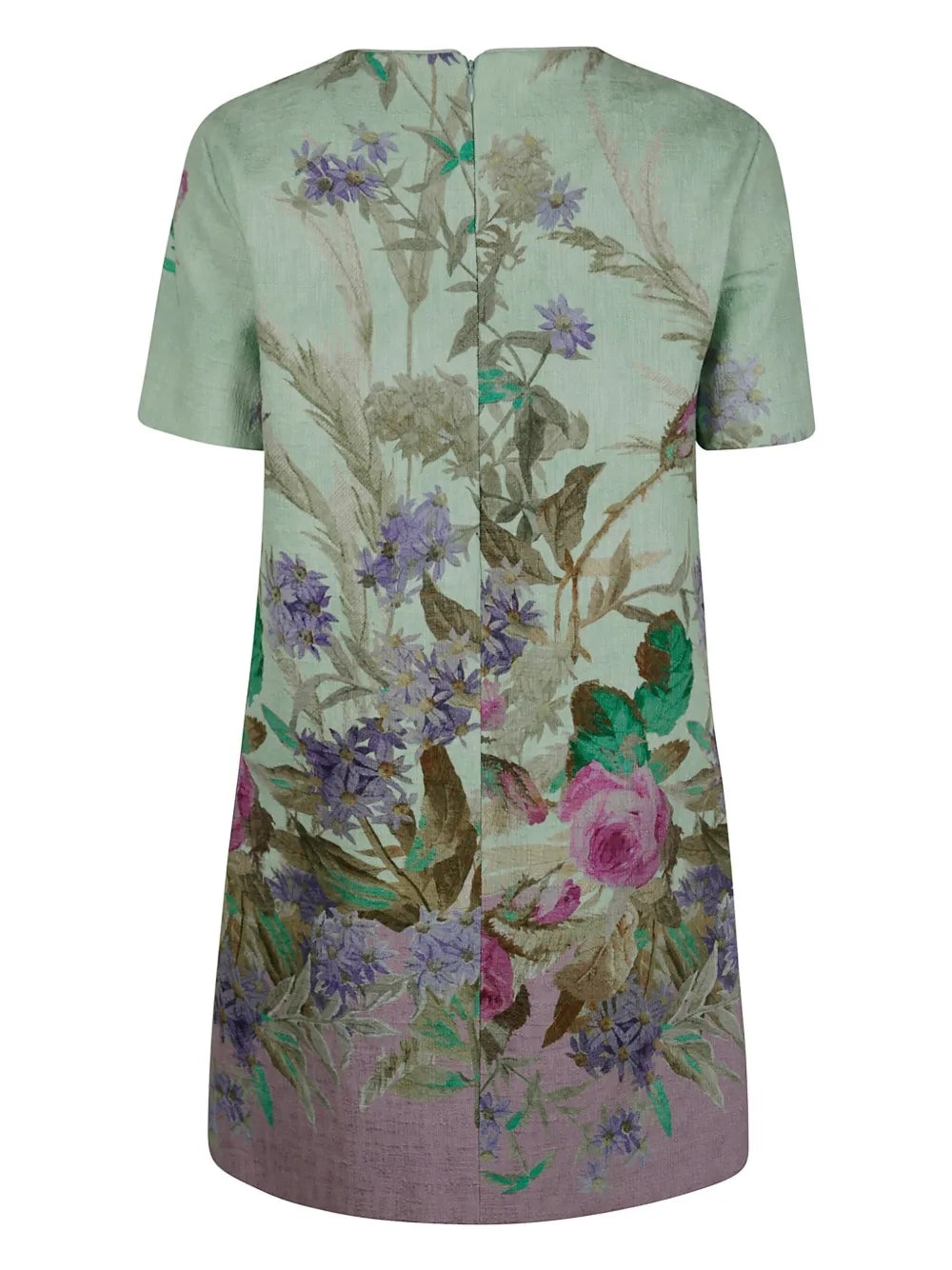 Floral-Print Mini Dress
