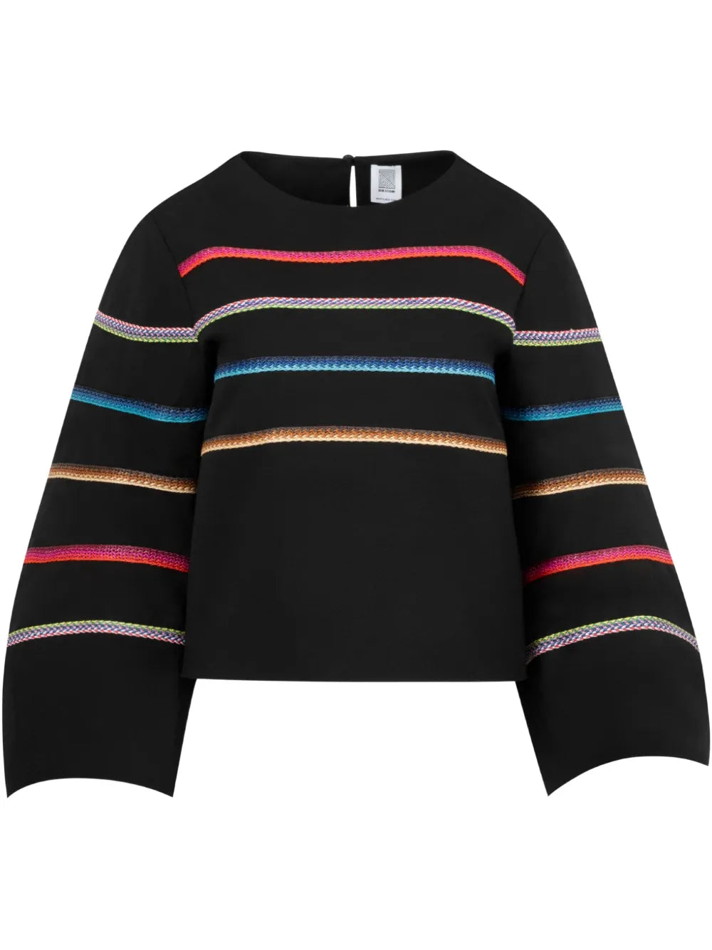 Triped Raffia Jumper
