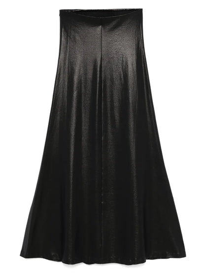 Laminated Maxi Dress