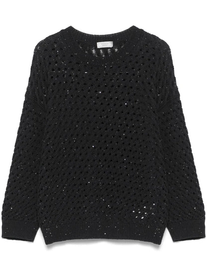 Open-Knit T-Shirt