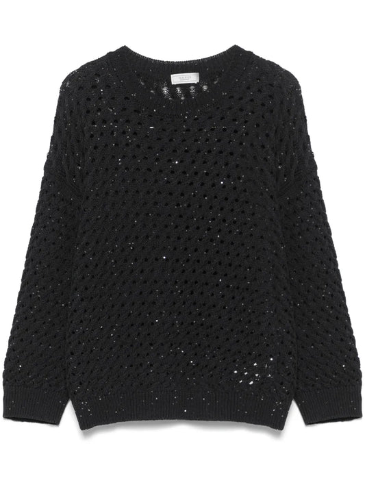 Open-Knit T-Shirt