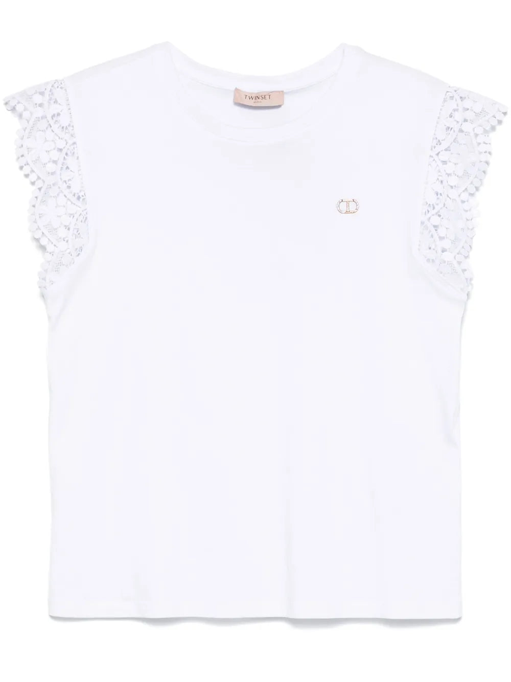 Lace-Detail T-Shirt