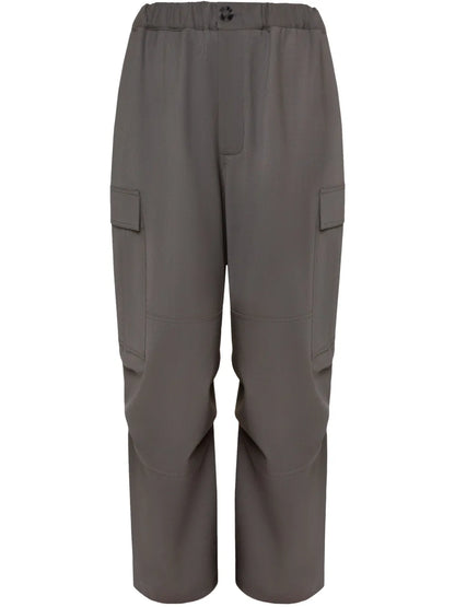 Straight-Leg Cargo Trousers