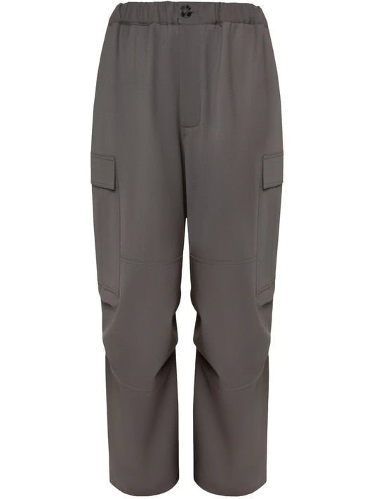 Straight-Leg Cargo Trousers