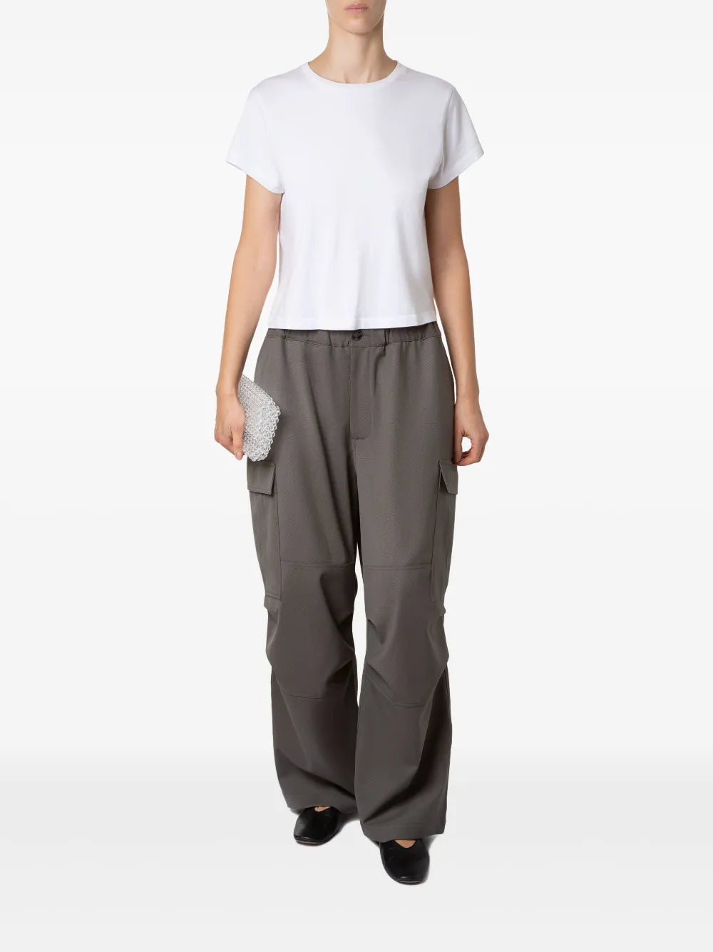 Straight-Leg Cargo Trousers