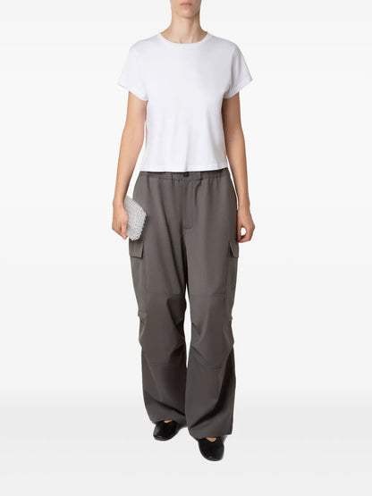 Straight-Leg Cargo Trousers